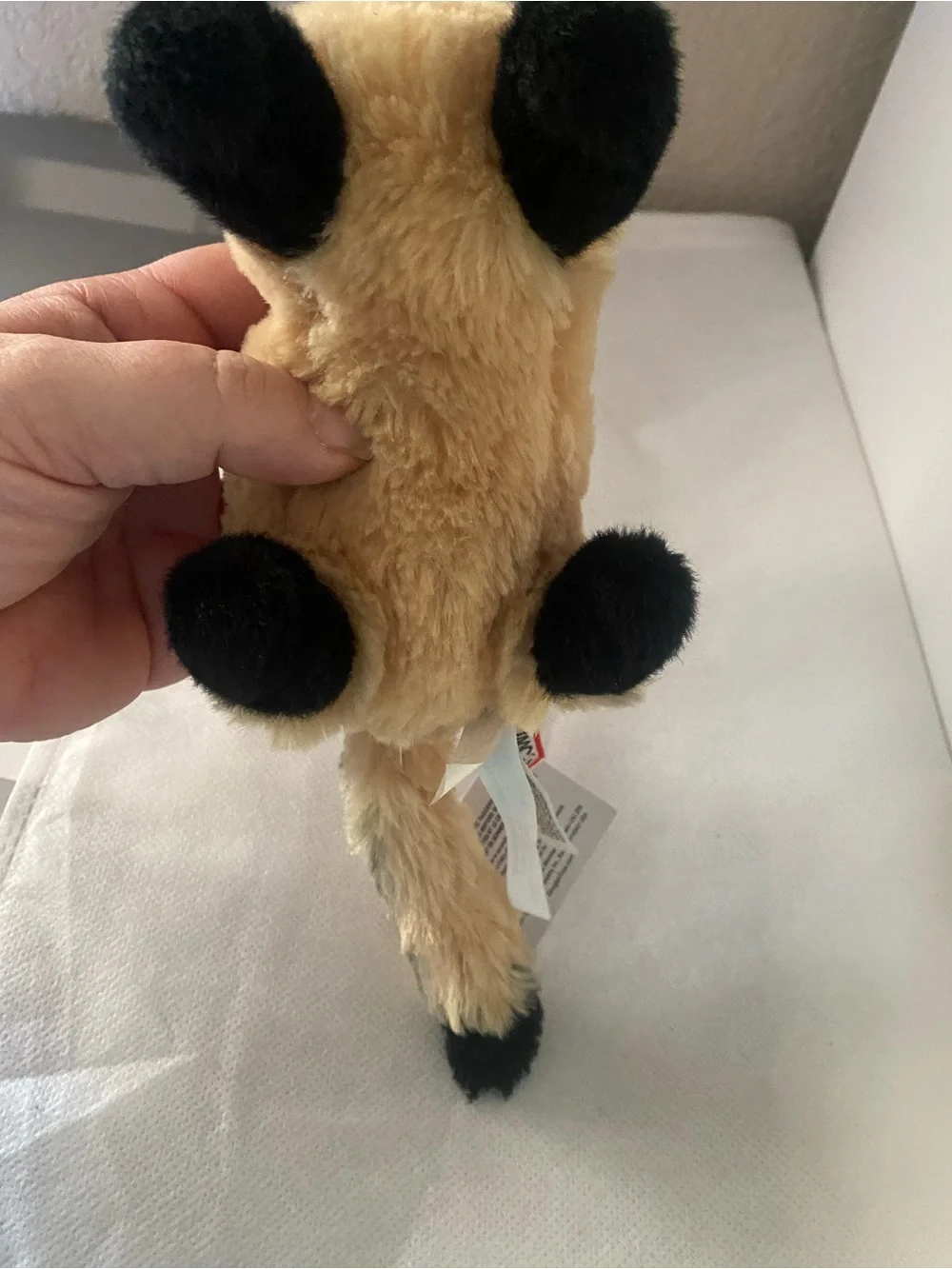 NWT Douglas Toys Plush Dapper Ferret Stuffed Animal Black Footed Realistic